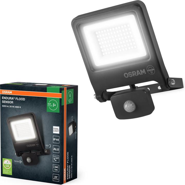 Immagine prodotto Ledvance OSRAM LED Fluter ENDURA Flood Sensor Cool White PCR Neutralweiss 4099854487064 (5000 lm, IP65)