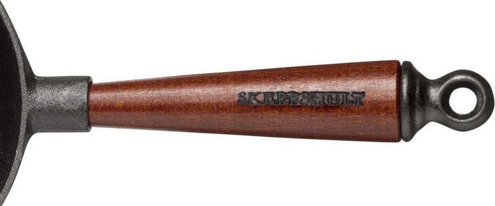 Actual product image Skeppshult Cast Iron Wok Pan 30 cm Beech (30 cm, Wok, Cast iron)