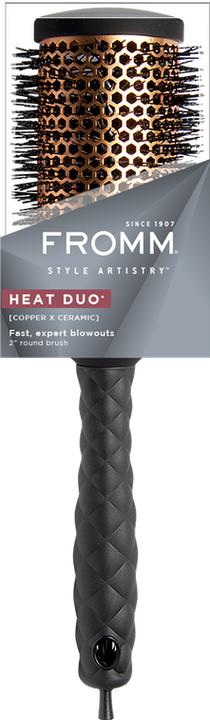 Immagine prodotto Fromm Duo Copper Spazzola rotonda Nero/Oro 50,8 mm Ø