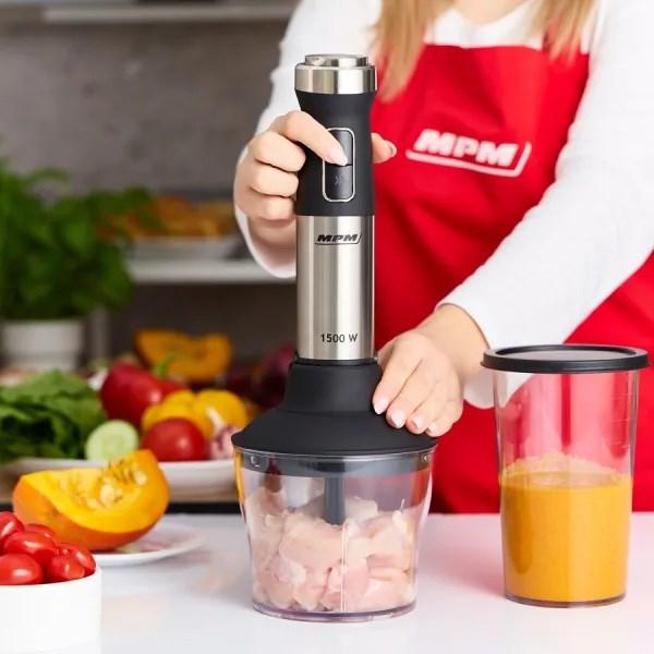 Produktbild MPM Blender ręczny-zestaw MBL-42M (1500 W)