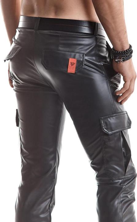 Actual product image Regnes Fetish Planet Herren Wetlook Hose "RMMatteo001" (S)