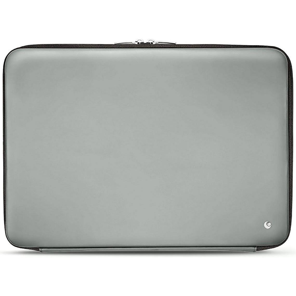 Noreve Lederhülle, Notebooktasche, Grau