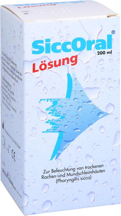 Actual product image Siccoral Lösung (200 ml, Mouthwash)