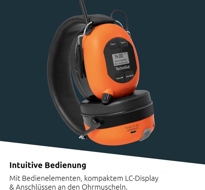 Produktbild TechniSat Stereoman DAB Plus OD (NC, 18 h, Kabelgebunden, Kabellos)