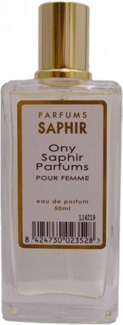 Immagine prodotto Saphir Ony Donna - Eau De Parfum - 50Ml (Eau de parfum, 50 ml)