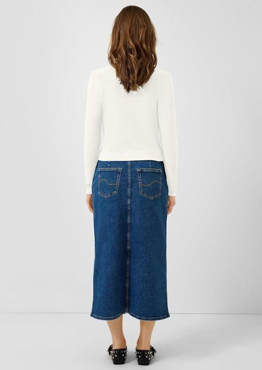 Produktbild s.Oliver Strickjacke Gerippte Strickjacke aus Viskosemix (M)