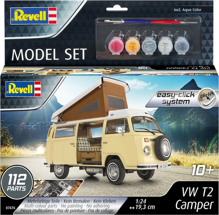Produktbild Revell Model Set VW T2 Camper (easy click)