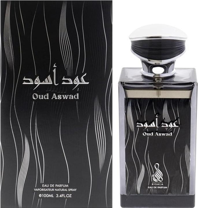 Risala Oud Aswad by Unisex 3.4 Oz EDP Spray (Eau de Parfum, 100 ml)