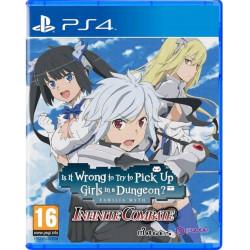Image du produit Pqube Est-ce mal d'essayer de ramasser des filles dans un donjon? Combat infini (PS4, EN)