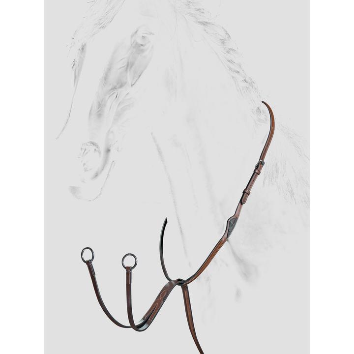 Image du produit Equiline Martingale avec boucles en acier inoxydable