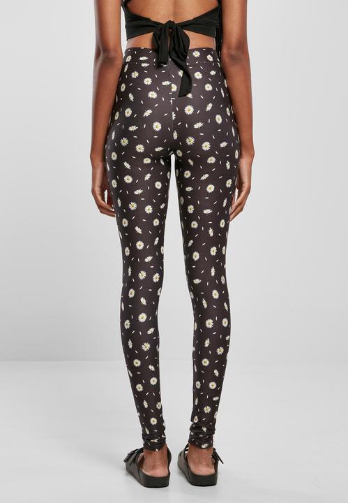 Actual product image Urban Classics Ladies Soft AOP Leggings - 16531 (XS)