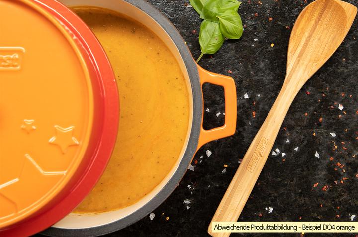 Actual product image Grillfürst Dutch Oven without feet - enamelled - DO4 - blue