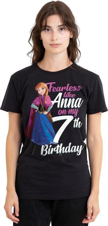 Produktbild Disney Frozen Fearless Like Anna TShirt 7. Geburtstag (XXL)