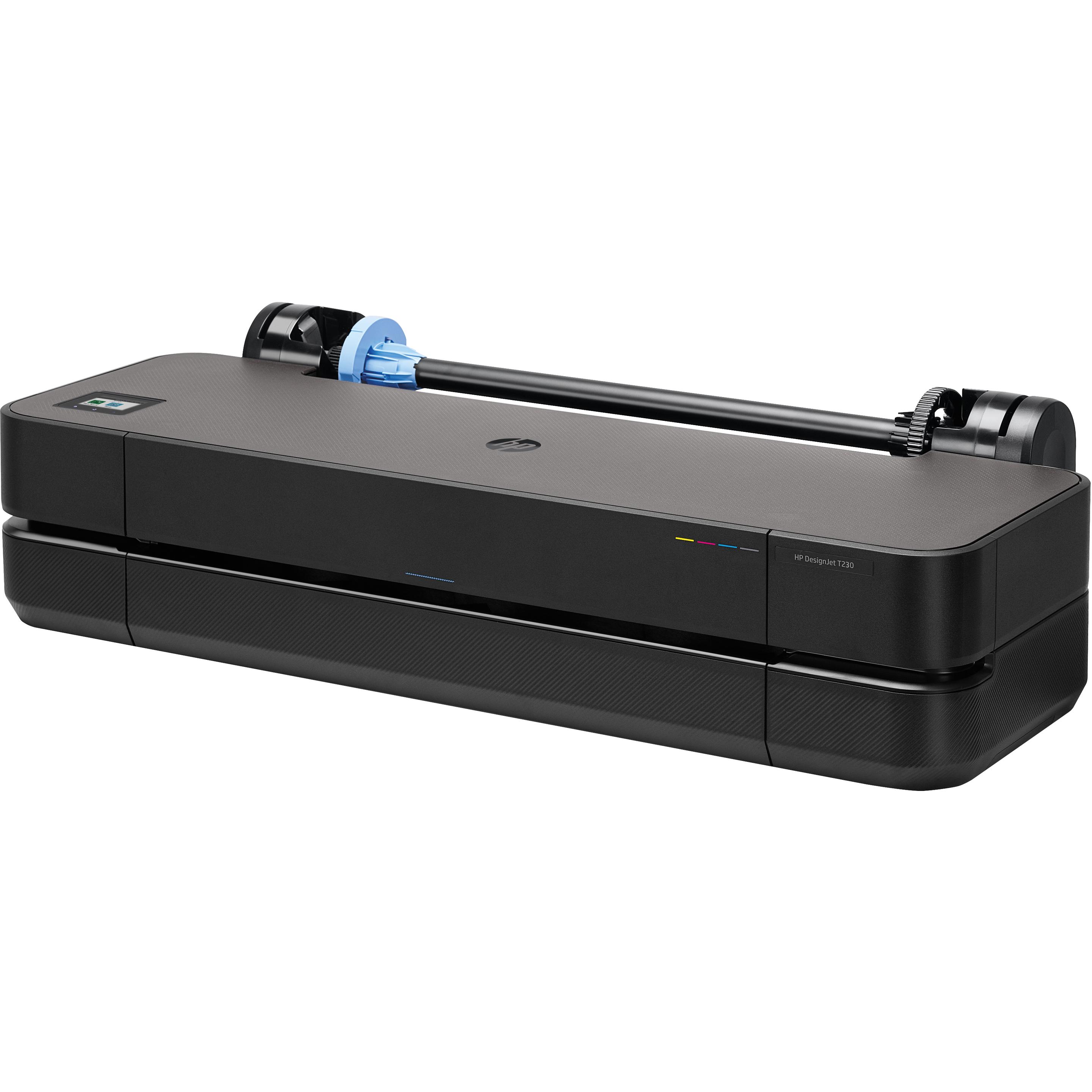 Thumbnail - HP T230, 24" DesignJet (Tintenpatrone, Farbe), Drucker, Schwarz