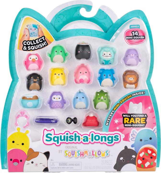 Squishmallows Squish-a-longs 2,5 cm 14 Pack Style 2 S3