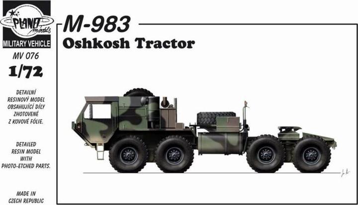 Produktbild Planet Models M-983 Oshkosh Traktor