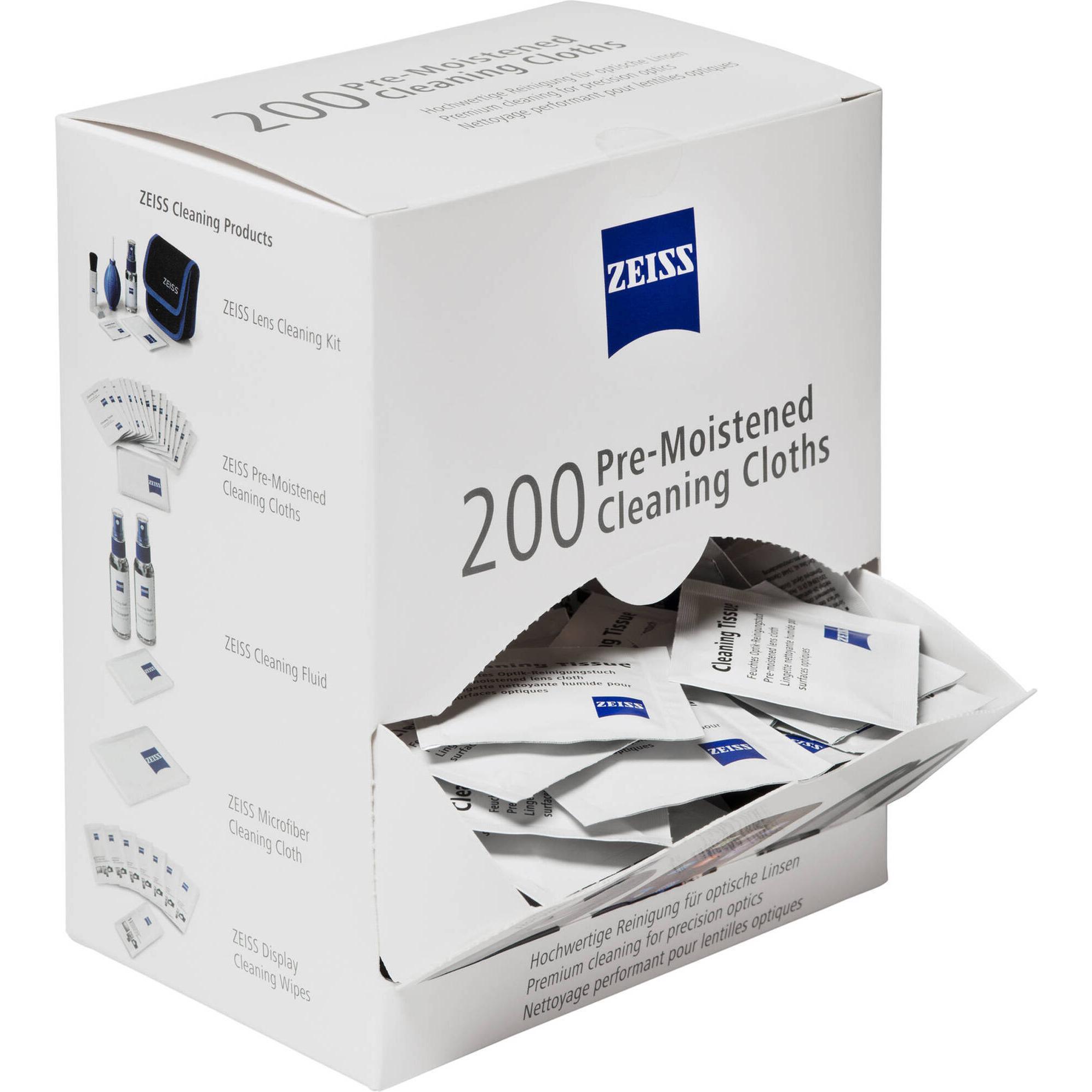 Zeiss Feuchte Reinigungstücher, Kamerareinigung