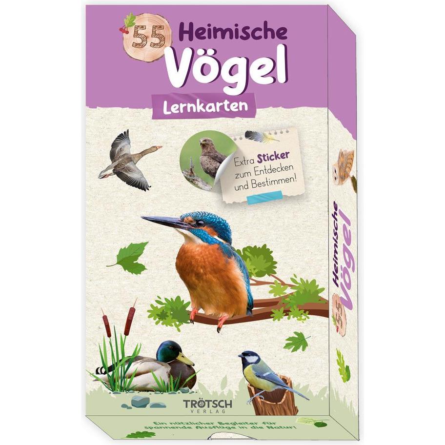 Thumbnail - Trötsch 55 Lernkarten Heimische Vögel