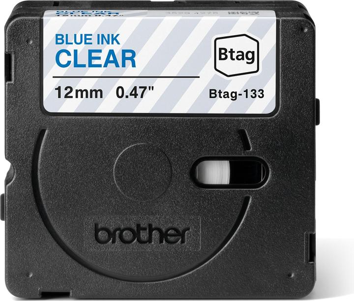 Actual product image Brother Btag (1.20 cm, Blue, Transparent)