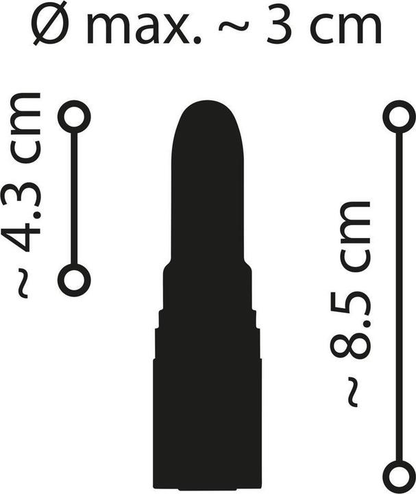 Actual product image Emerald Love Luxurious Lipstick Vibrator