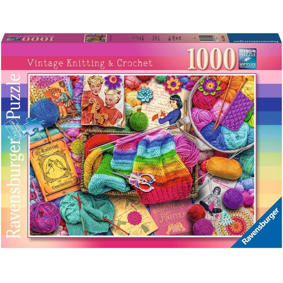 Ravensburger Vintage Knitting & Crochet (1000 Teile)