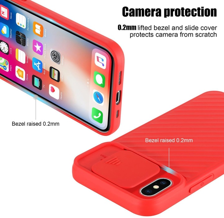 Image du produit Cadorabo Couverture TPU avec protection pour appareil photo (Apple iPhone XR)