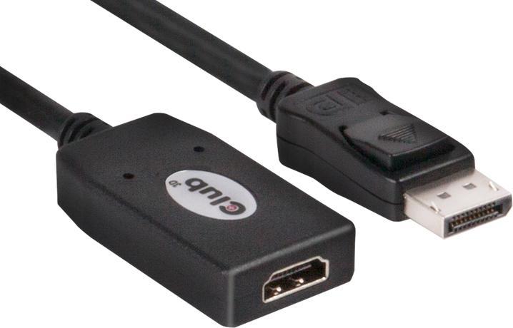 Produktbild Club 3D DP zu (HDMI, 15 cm)