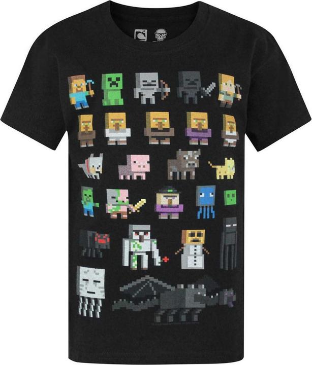 Produktbild Minecraft offizielles Jungen Sprites Charakter TShirt (176)