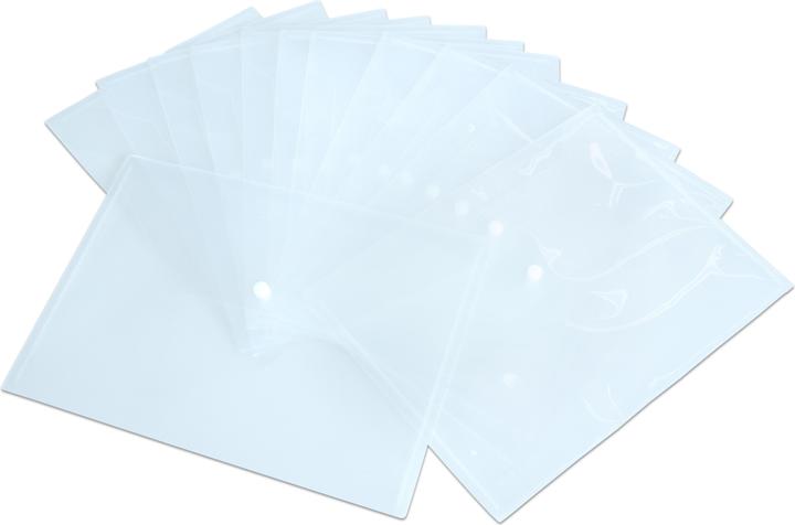 Immagine prodotto Office Point Tasca per documenti DIN A4 con bottone a pressione (A4)