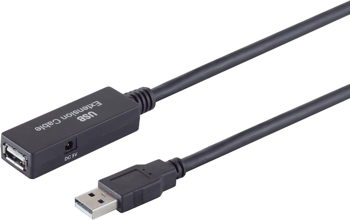 Produktbild Shiverpeaks S/CONN maximum connectivity USB 2.0 Verlängerung, AKTIV, A Stecker auf A Buchse, USB 2.0, 5,0m (5 m, USB 2.0)