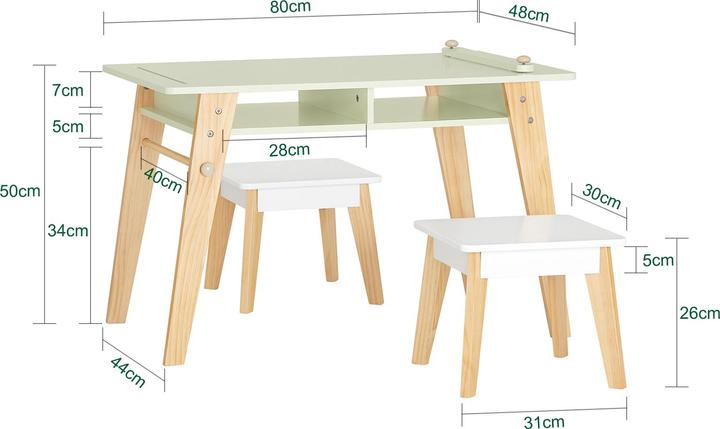 Actual product image SoBuy Alexia (Child seating group)