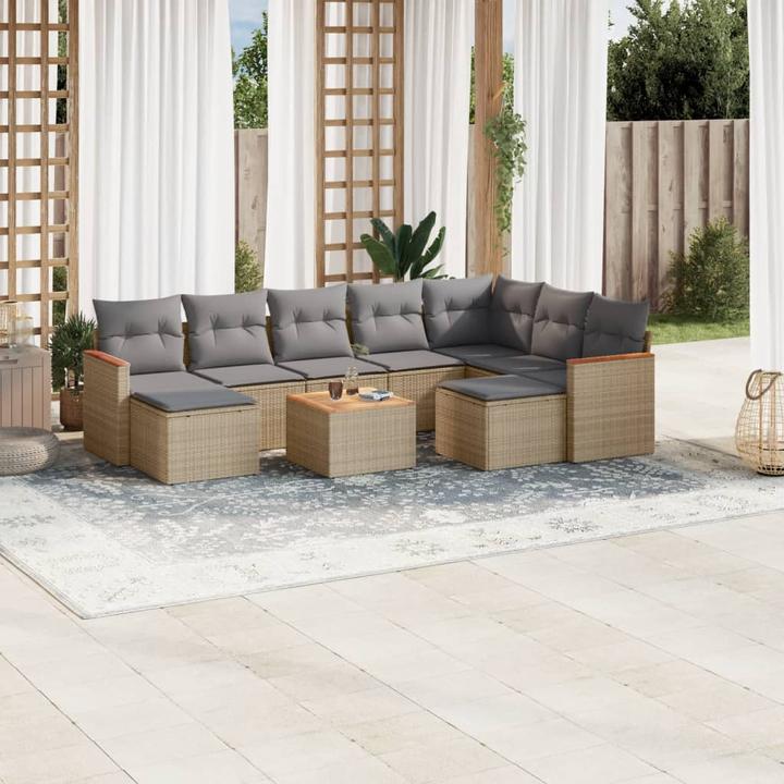 Immagine prodotto vidaXL Set da giardino con cuscini