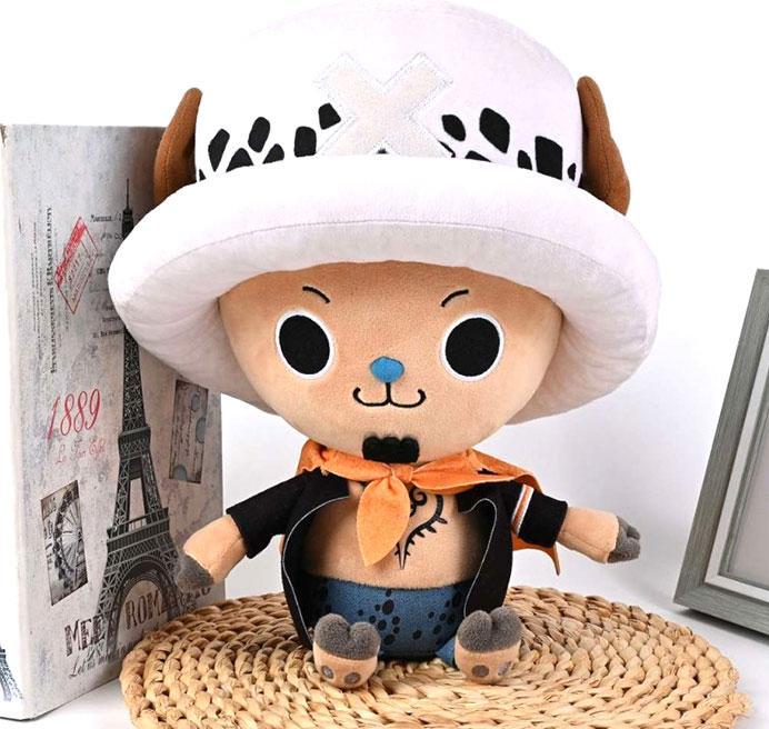 Actual product image Sakami One Piece plush figure Chopper x Law New World Ver. 20 cm (13 cm)