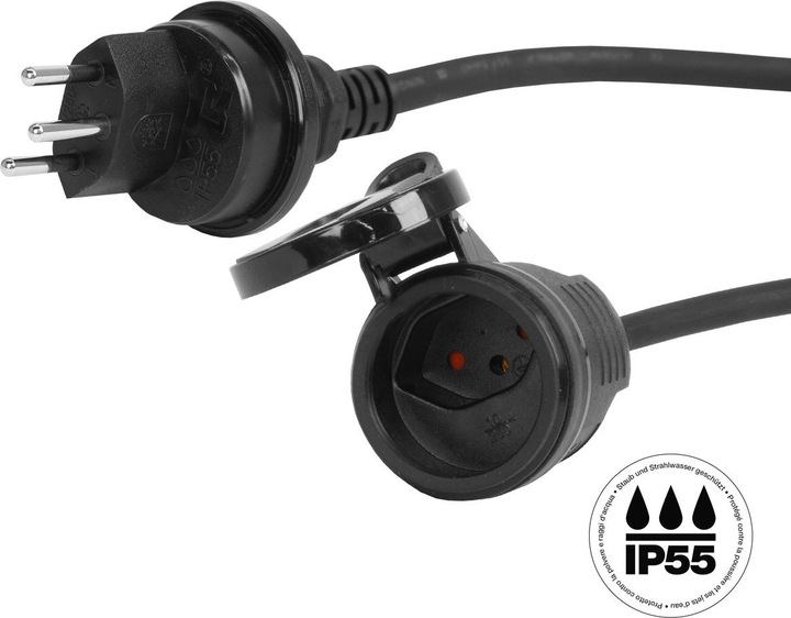 Image du produit Steffen Rallonge GdV 3 x 1,5 mm2 T13-T13, 5 (5 m, Type 13)