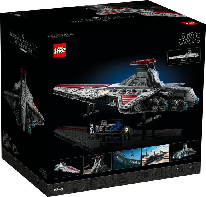 Productafbeelding LEGO Star Wars UCS Venator-klasse Republikeinse Aanvalskruiser (75367, LEGO Star Wars, LEGO Zeldzame Sets)
