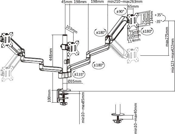 Produktbild equip Gas (Tisch, 27")