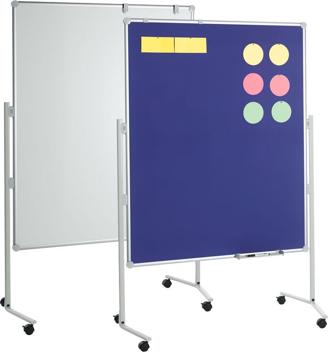 Produktbild Maul AKTION: Moderationswand MAULpro 120,0 x 150,0 cm blau, weiss + GRATIS Moderations-Starter-Set