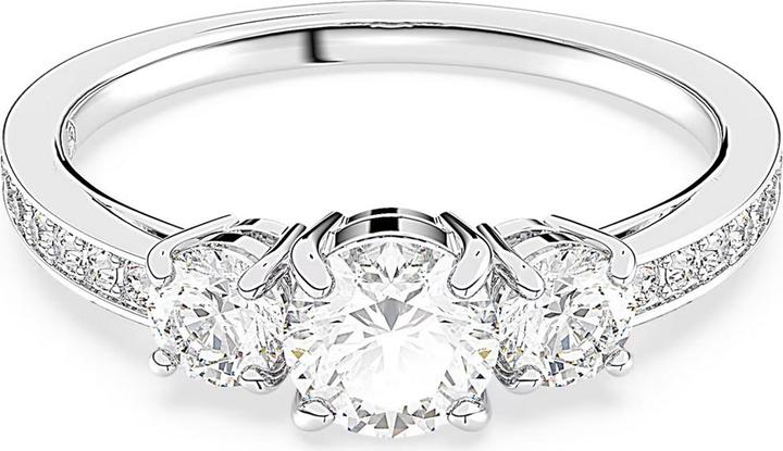 Actual product image Swarovski Attract Trilogy Ring Mixed Round Cuts White (60)