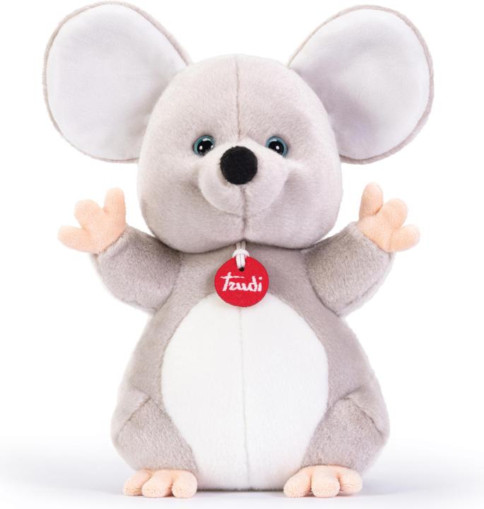 Produktbild Trudi Klassik Plüschtier Maus Martin 23 x 30 x 17 cm, Grösse M, hochwertiges Stofftier mit weichen Ma (17 cm)