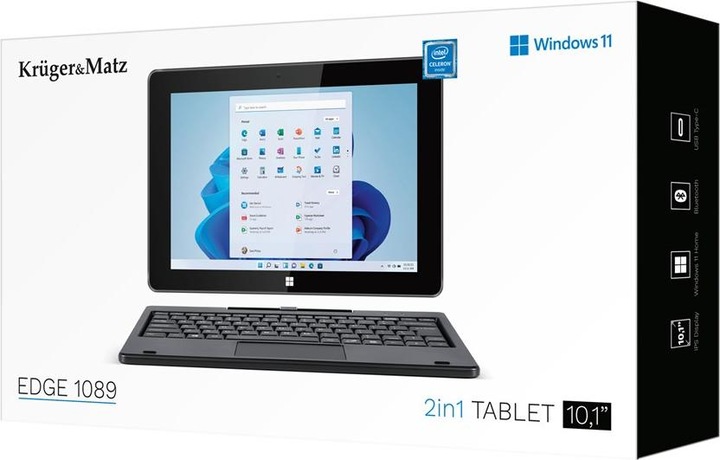 Actual product image Krüger&Matz Edge 1089 (10.10", 128 GB, Black)