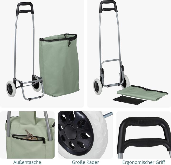 Produktbild Relaxdays Einkaufstrolley