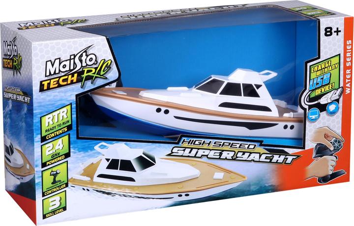 Actual product image Maisto High Speed Super Yacht