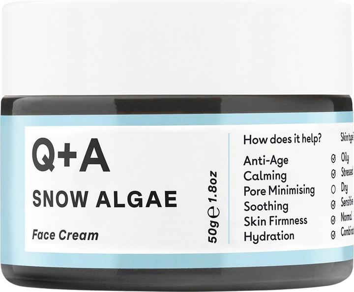 Image du produit Q+A Crème visage intensive aux algues des neiges (Crème de jour)