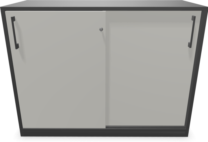 Actual product image Narbutas Choice sliding door cabinet (100 x 40 x 76 cm)