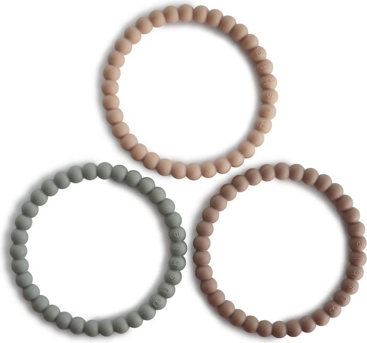 Mushie Silicone Bracelet Sage Tuscany Desert