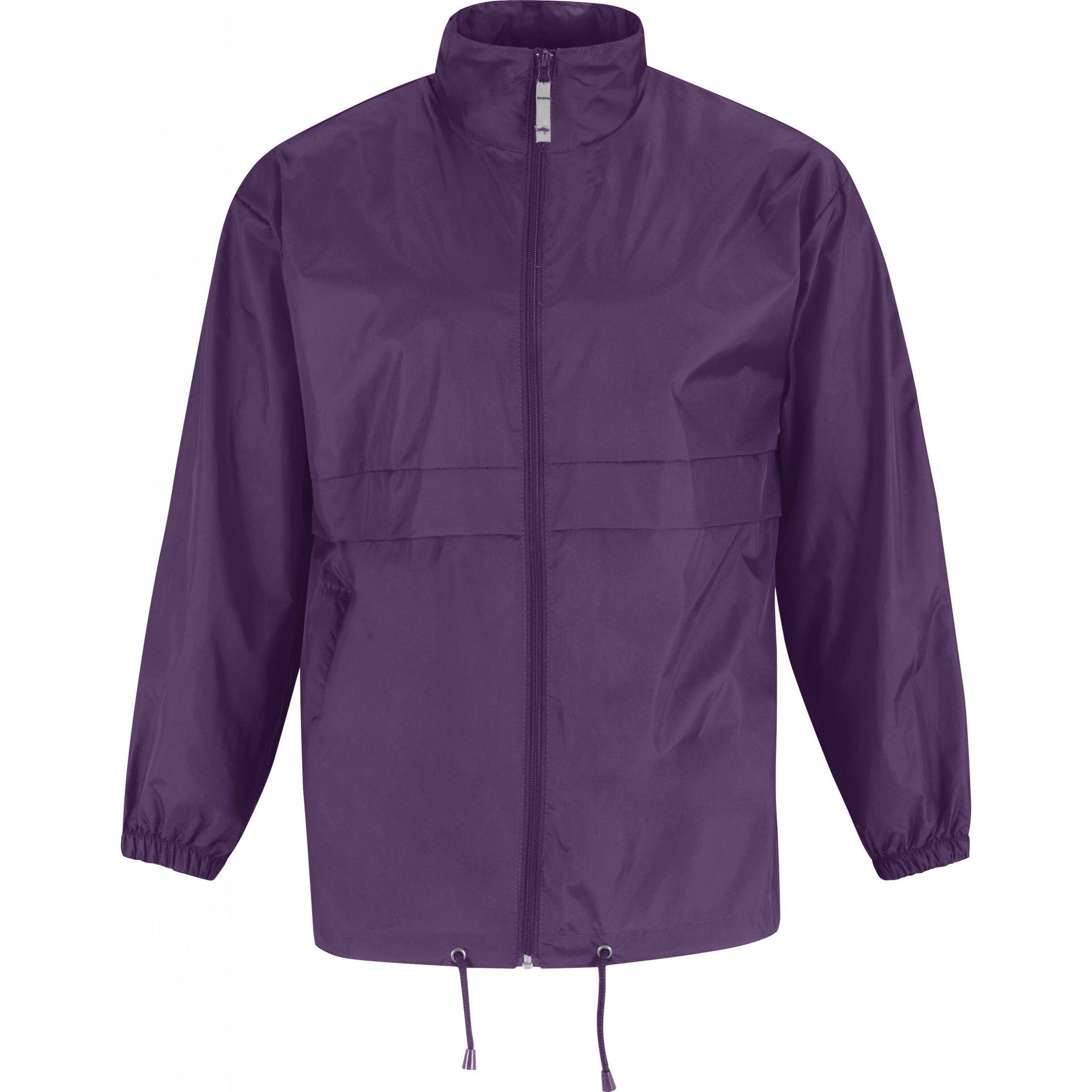 B&C, Herren, Jacke, Sirocco (M), Violett, M