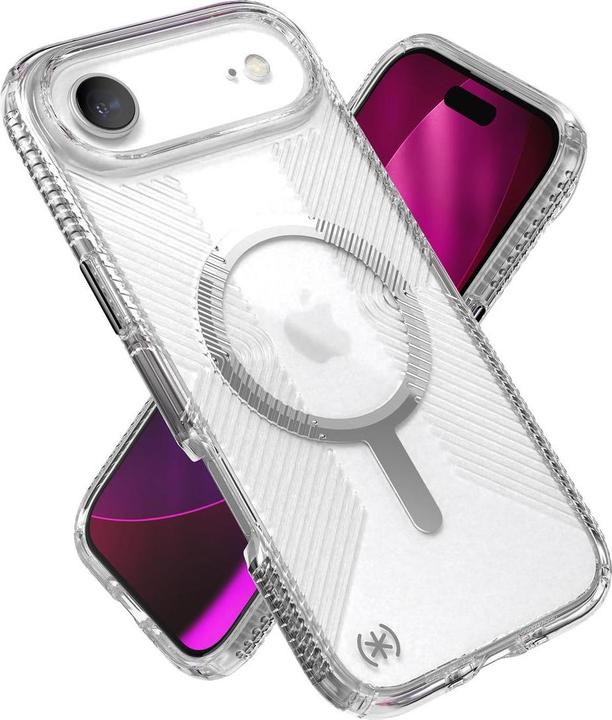 speck Presidio Perfect Clear Grip Case MagSafe iP 17 Air (Apple iPhone 17 Pro)