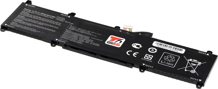 Actual product image T6 Power Battery Asus VivoBook S13 S330F, S330U, X330F, X330U,, 3cell, Li-pol (3 cubicles, 3600 mAh)
