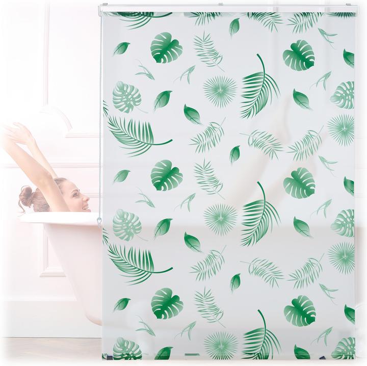Actual product image Relaxdays Shower roller blind