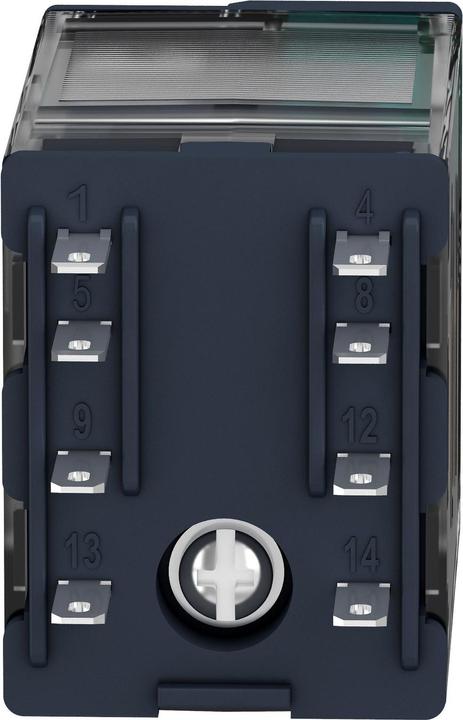 Produktbild Schneider Electric 8 pin relay 110 Vdc coil DPDT,12 A w/led
